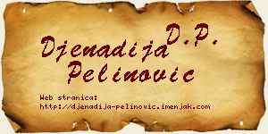 Đenadija Pelinović vizit kartica